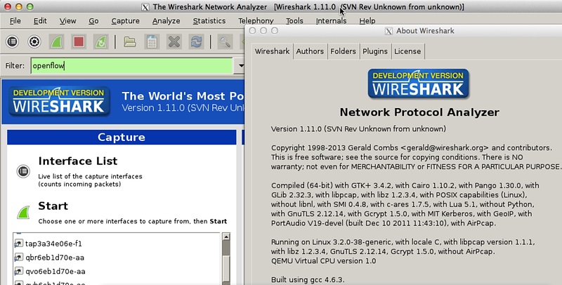 yum install wireshark dependencies