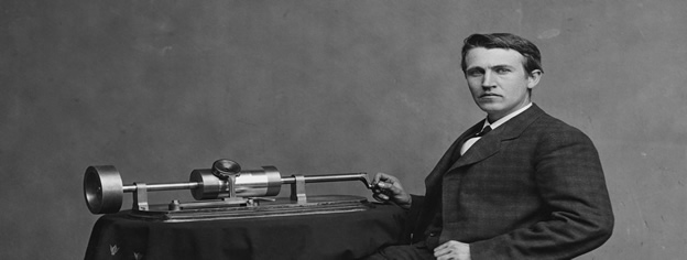 Thomas Edison and the Phonograph at the White House
